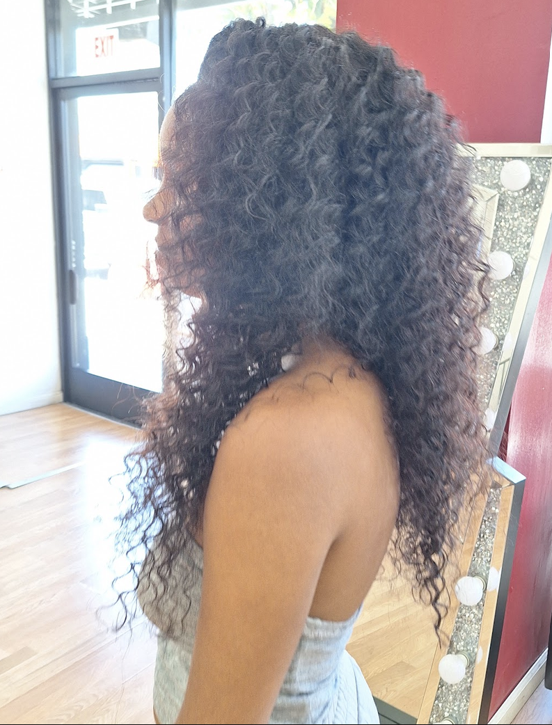 Kinky curly hair by Pelo De Rosé